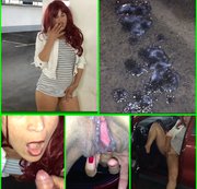 QueenofRosebuds – Creampie in der Tiefgarage …