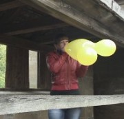 RealesFickPaar - Public Luftballon Fetish