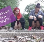 Red-Queen89 – Um die wette PISSEN mit Letty91