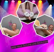 Red_Electra – du darfst auf meine neuen Gymnastikschuhe und Söckchen wichsen
