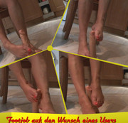 ReifeElke - Footjob auf den Wunsch eines Users
