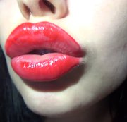 RussianBeauty – Huge Sexy  Red Lips and Big Tits Tease