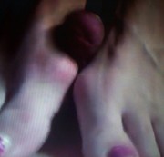 RussianGirl69 - Mit meinen geilen füssen zum spritzen gebracht