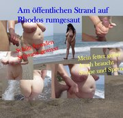 SEXY-BLACKY – Am öffentlichen Strand auf Rhodos rumgesaut