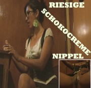 SEXY-DJANITA - RIESIGE  SCHOKOCREME  NIPPEL