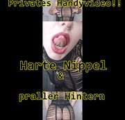 SILVACOX - Privates Handyvideo!! Harte Nippel und praller Hintern