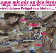 Sachsen-Lady – Komm mit mir an den Strand!!Boah das wird GEIL..