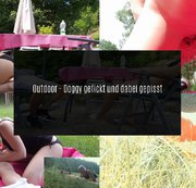 Salt_Pepper – Outdoor – Doggy gefickt und dabei gepisst