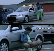 Sandy4Love – Autobahnparkplatz-PISS