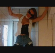 Sara-Sweet - Jeanshotpantsreitstiefelgirl