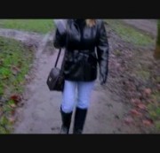 Sara-Sweet - Wegwerfende Lack - Leder - Jeans Lady