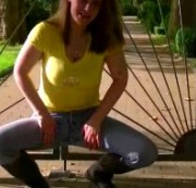 Sara-Sweet - Appetizer - outdoor in Jeans + GS Teaser