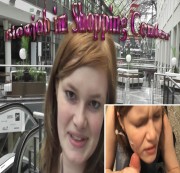 Sarahlicious - PUBLIC! Schwanz im SHOPPING CENTER entsaftet