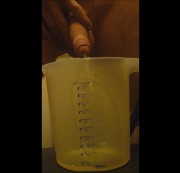 Schussverkauf - In den Becher...