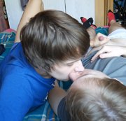 Sertiel - Alex makes Ethan cum while french kissing
