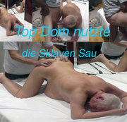 Sexgeiles-Bi-Paar - Top Bi Dom nutzte die Sklavensau