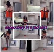 Sexwife44 – debauchery in a red skirt