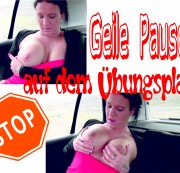 Sexy-Lara-22 – Geile Pause auf dem Übungsplatz