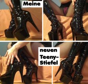 Sexy-Teeny - 18 Teeny Stiefel bestellt und bekommen