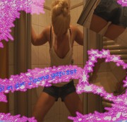 Sexy-Tiffany - NS in meine Jeans Hotpants gepisst!