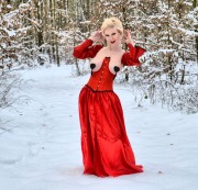 SexyCaseyDeluxe - Casey im Winterwald1