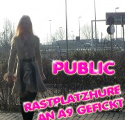 Sexy_Amy - PUBLIC!! RASTPLATZHURE AN A9 GEFICKT!!