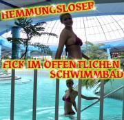 Sexy_Amy - HEMMUNGSLOSER FICK IM ÖFFENTLICHEN SCHWIMMBAD!!