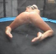 Sexy_Honey - naked on my trampoline in garden xx