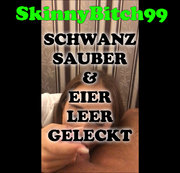 SkinnyBitch99 – Die Spermaräuberin – Heute darf ich mit den Eiern spielen