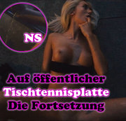 SkinnyBitch99 - Auf öffentlicher Tischtennisplatte Gefickt Gepisst Geblasen