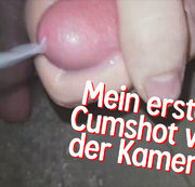 Skyplug - Mein erster Cumshot vor der Kamera!