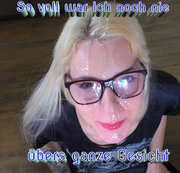 Sofie-Steinfeld – Mein erstes Faciales Mega Sperma Erlebniss !!!
