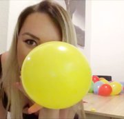 SophieSecret – Luftballoons Fetisch für Gummi Sklave