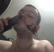 StrokeWithMe - I will shave my face, ears, nose and armpits, and you eat my hair
