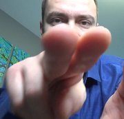 StrokeWithMe - Master fucks your mouth with a hand and spits in it