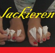 SugarKathi – Fußnägel lackieren