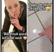 Sunny-Sin - Pipiprobe beim Arztbesuch