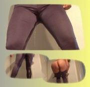 SupergeileSandra - In die GLANZ Leggings gepisst