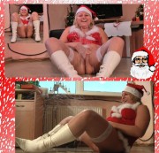 SupergeileSandra - Weihnachtsfrau pisst sich die Stiefel an