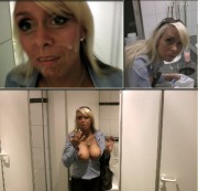 Sweet-Steffi - Mit Sperma in der Fresse erwischt!