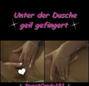 SweetCandy181 - Unter der Dusche geil gefingert