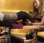 Tobey_for_real – Leonie – Dreckig weiße Socken – Sockjob