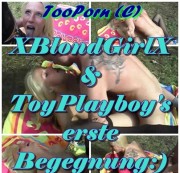 TooPorn - XBlondGirlX und ToyPlayboy's erste Begegnung