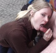 Trinity2000TG - Blowjob mit Gesichtsbesamung