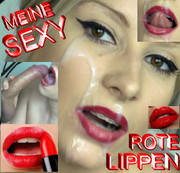 VanessaKiss – MEINE SEXY ROTE LIPPEN BEIM BLASEN – GESICHTBESAMUNG