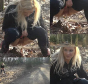 VanessaKiss - PISSEN IN STADTPARK