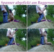 ViolettaAngel - Public Fick mit Spanner am Badesee
