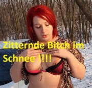 ViolettaAngel - Zitternde Bitch im Schnee !!!