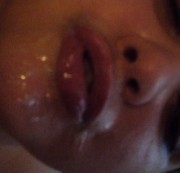 Violleta - sperma in my face