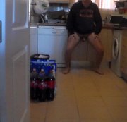 WorldOfJen - John is Pissing all over the Kitchen Floor